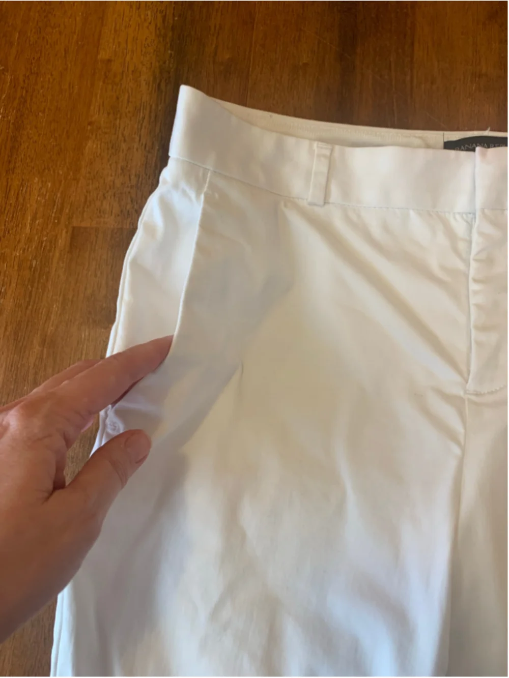 Banana Republic Avery Trousers White Size 6